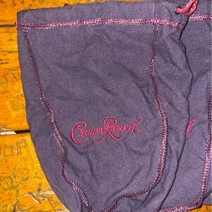 Eight 8 crown royal purple and pink dust bags.